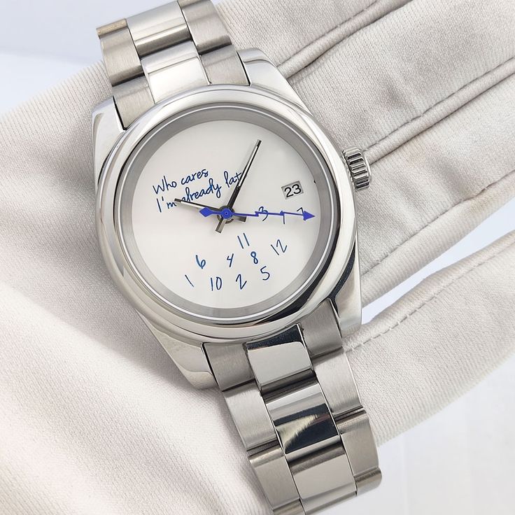 Who Cares I'm Already Late Rolex