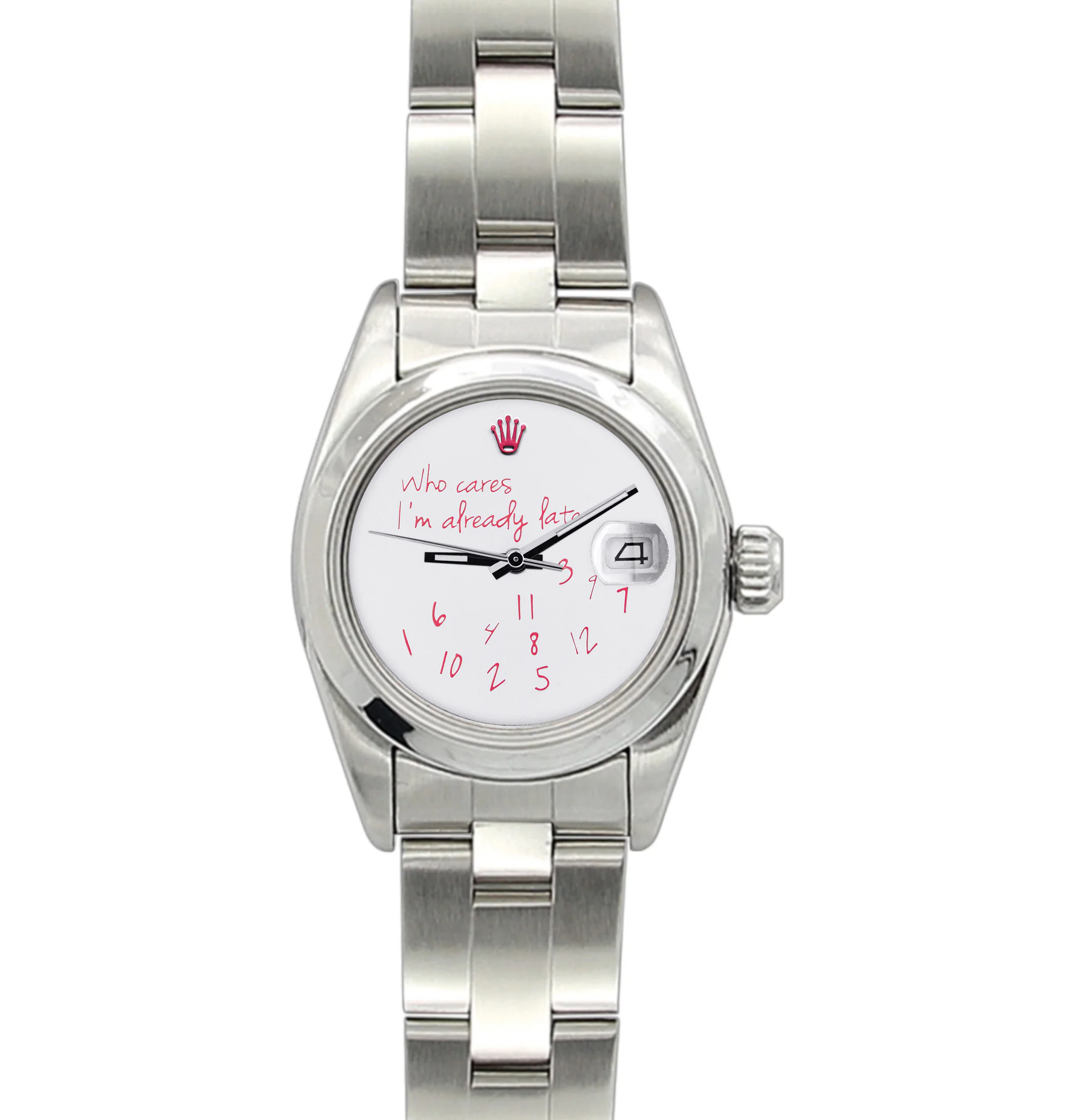 Who Cares I'm Already Late Rolex Women